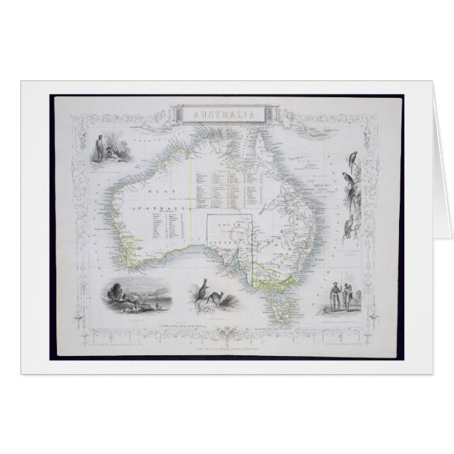 Australia, from a Series of World Maps published b (Front Horizontal)