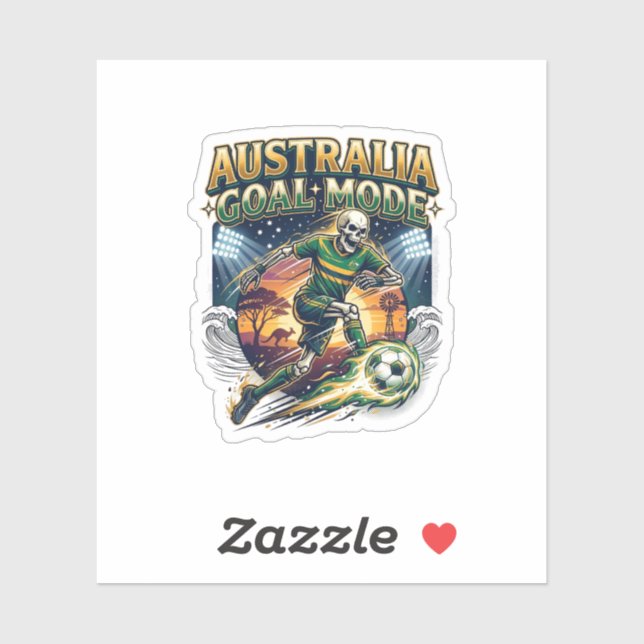 Australia Goal Mode Skeleton Striker Nations Stree (Sheet)