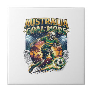 Australia Goal Mode Skeleton Striker Nations Stree Tile