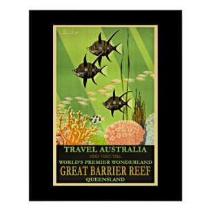 Australia - Great Barrier Reef Poster