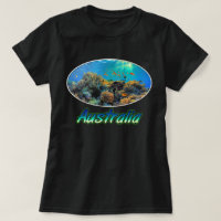 Australia Great Barrier Reef stylized