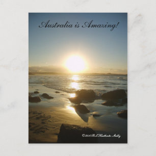 Australia is Amazing! postcard