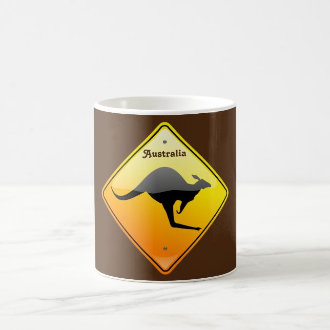 Australia Kangaroo  Coffee Mug (Center)