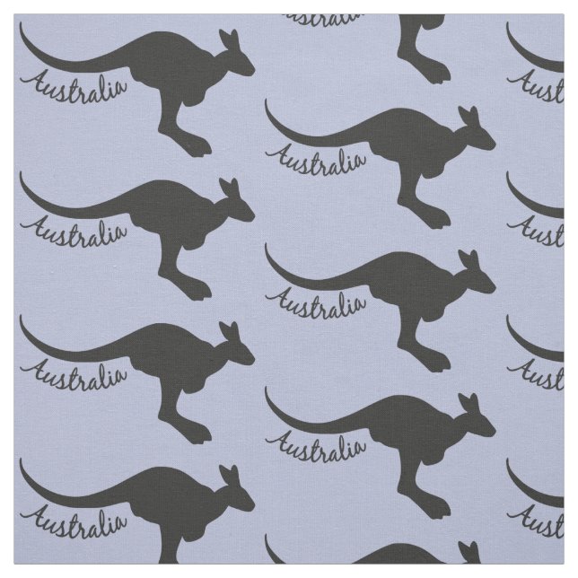 Australia Kangaroo custom colour fabric (Swatch)