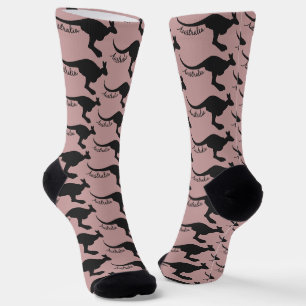 Australia Kangaroo custom colour Socks