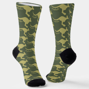 Australia Kangaroo custom colour Socks