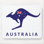 AUSTRALIA KANGAROO FLAG MOUSE MAT<br><div class="desc">AUSTRALIA KANGAROO FLAG MOUSE MAT</div>