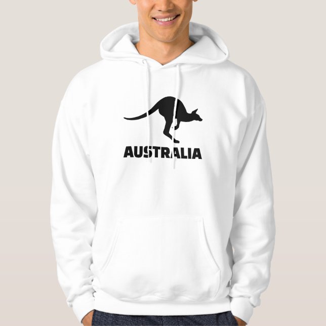 Australia kangaroo hoodie (Front)