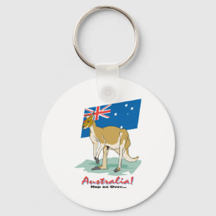 Australia Kangaroo Keychain