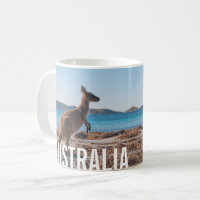 Australia Kangaroo on the Beach Photo