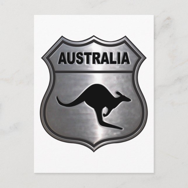 Australia Kangaroo Postcard (Front)