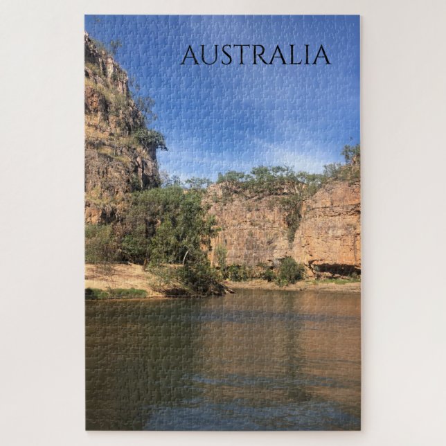 australia katherine gorge jigsaw puzzle (Vertical)