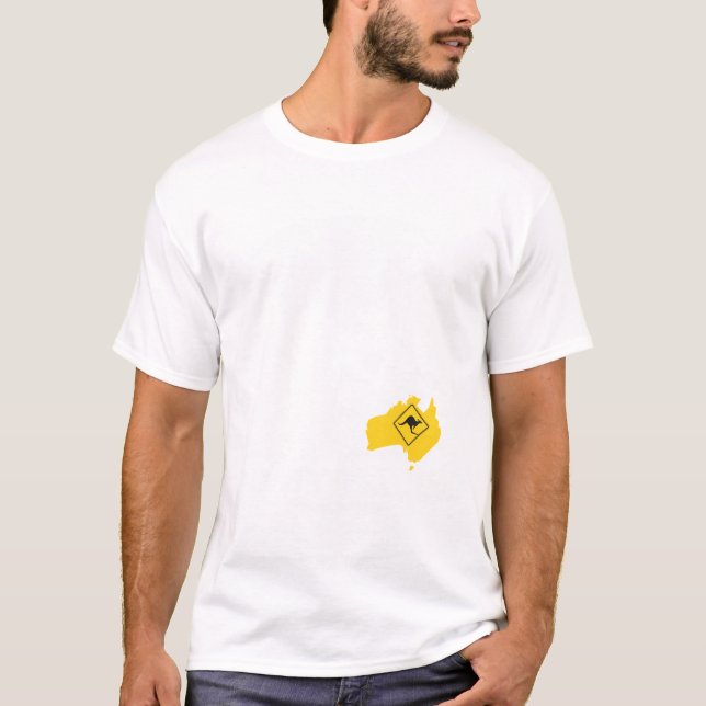 Australia | Ladies Destroyed T-shirt (Front)