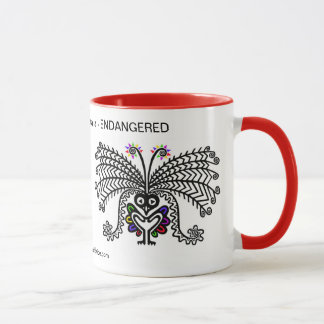 Australia -  Lyre BIRD- Conservation - Ecology Mug