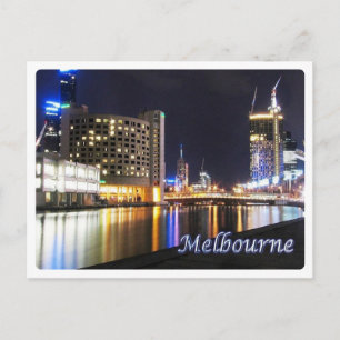 Australia - Melbourne -  Reflectios - Postcard