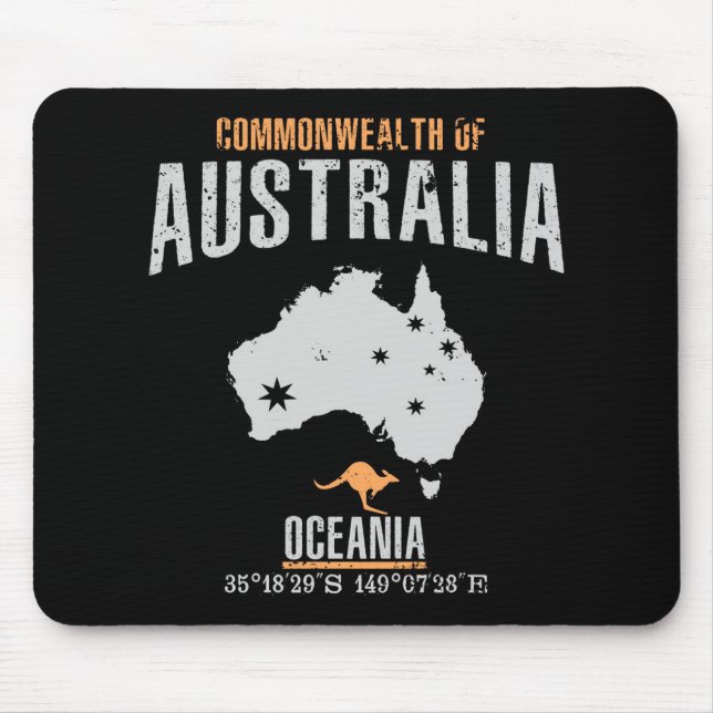 Australia Mouse Pad (Front)