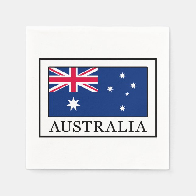 Australia Napkin (Front)