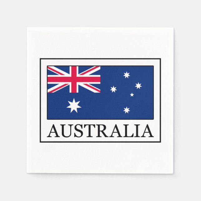 Australia Napkin (Front)