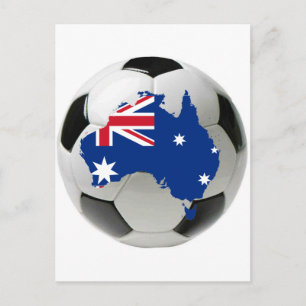 Australia national team postcard