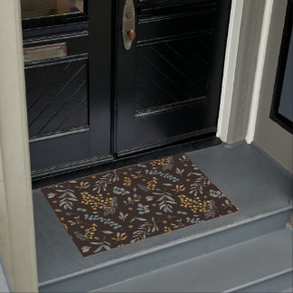 Australia native sunshine wattle eucalyptus doormat