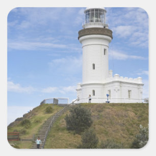 Australia, New South Wales, Cape Byron Square Sticker