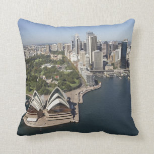 Australia, New South Wales, Sydney, Sydney 2 Throw Pillow
