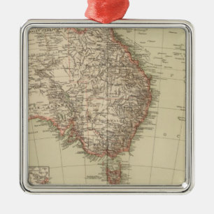 Australia, New Zealand Metal Ornament
