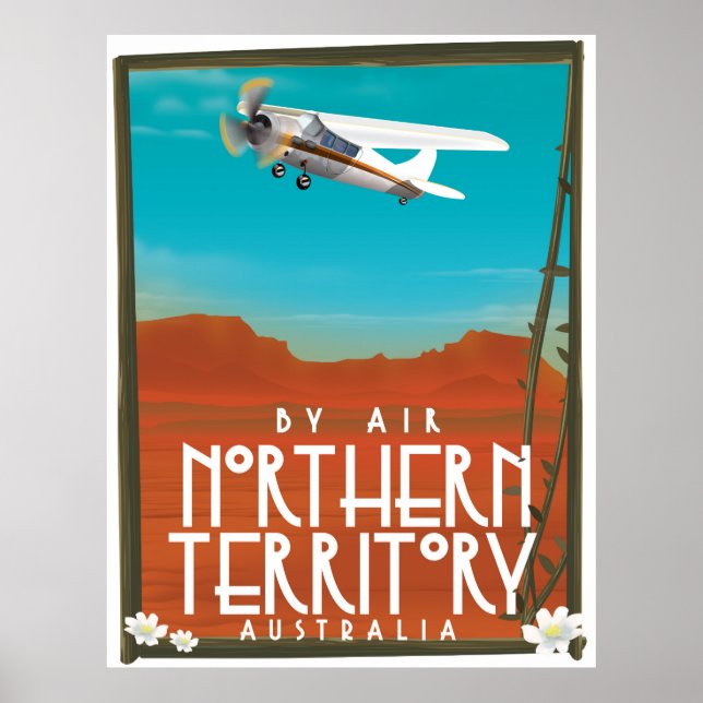 Australia Northern Territory Travel poster (Front)