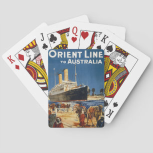 AUSTRALIA OCEAN LINER OTRANTO PLAYING CARDS