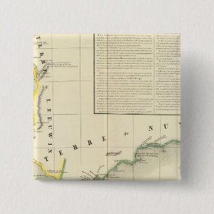 Australia Oceania no 52 2 Inch Square Button