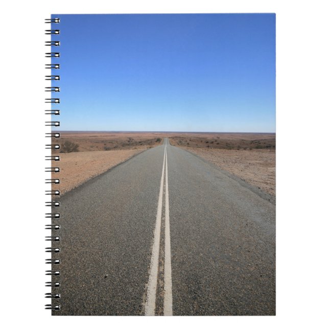 Australia Outback Road - Notepad Notebook (Front)