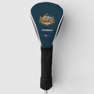 Australia passport phone case golf head cover