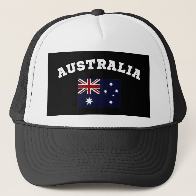 Australia Patriotic Trucker Hat (Front)
