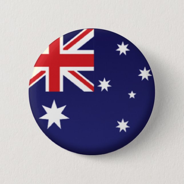 AUSTRALIA PIN BACK BADGE (Front)