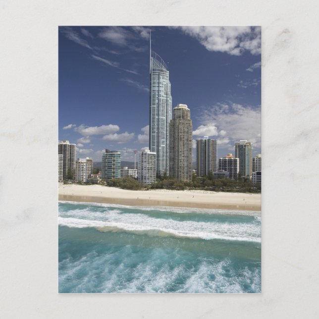 Australia, Queensland, Gold Coast, Surfers Postcard (Front)