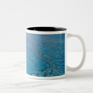 Australia, Queensland. Great Barrier Reef Two-Tone Coffee Mug