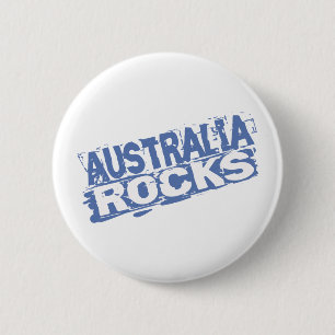 Australia Rocks 2 Inch Round Button