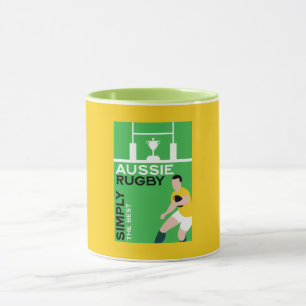 Australia Rugby Player Mug