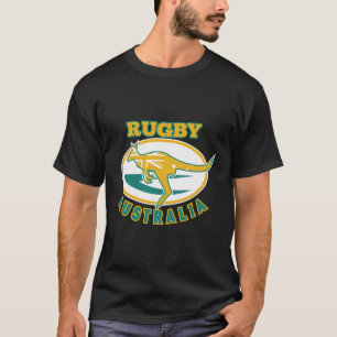 Australia Rugby Wallabies Rugby Jersey Australian  T-Shirt