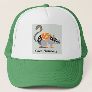 Australia - Save NUMBATS -Endangered animal - Trucker Hat