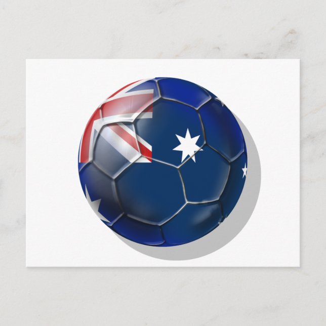 Australia Soccer Postcard (Front)