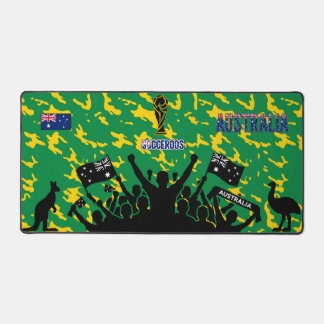 Australia Socceroos Fan National Team Desk Mat 