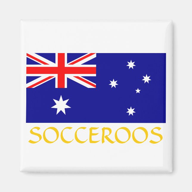 Australia "SOCCEROOS" Magnet (Front)