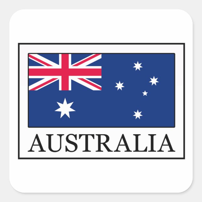 Australia Square Sticker (Front)