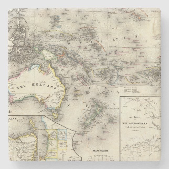 Australia Stone Coaster (Front)