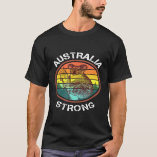 Australia Strong Koala Graphic T-Shirt