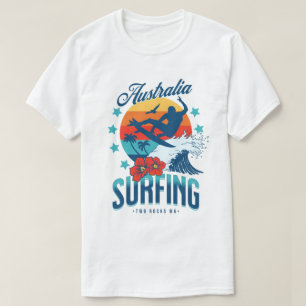 Australia Surfing Two Rocks T-Shirt