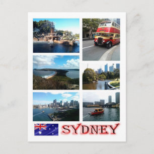 Australia - Sydney - Mosaic - Postcard