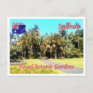 Australia - Sydney - Royal Botanic Gardens - Postcard