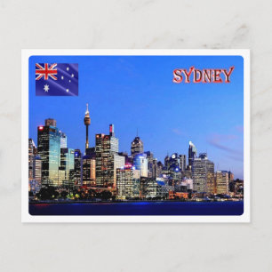 Australia - Sydney - Skyline - Postcard